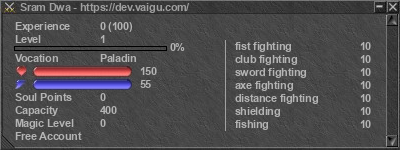 Signature for player Sram Dwa