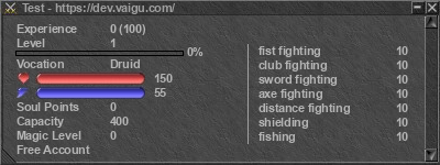 Signature for player Test